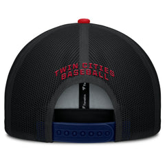 Minnesota Twins Fanatics Cutoff Adjustable Trucker Hat | MLB Discount