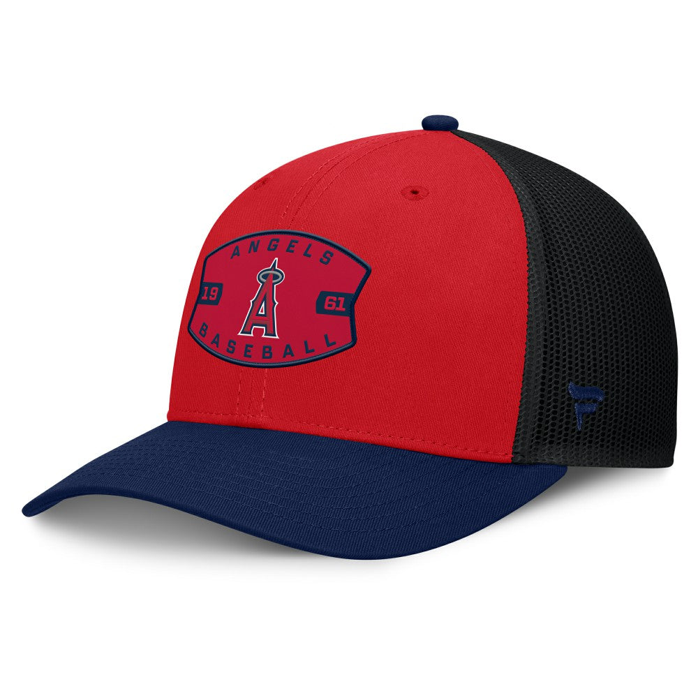 Los Angeles Angels Fanatics Cutoff Adjustable Trucker Hat | MLB Shop