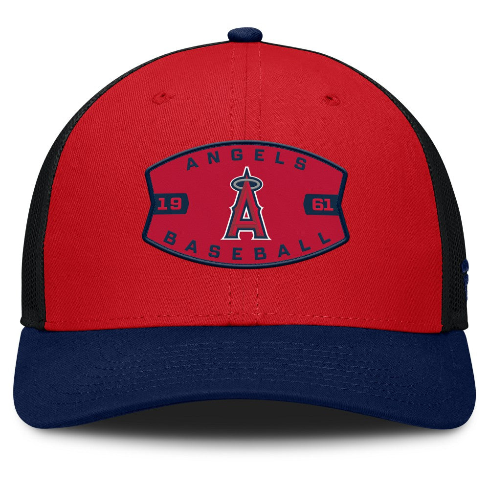 Los Angeles Angels Fanatics Cutoff Adjustable Trucker Hat | MLB Shop