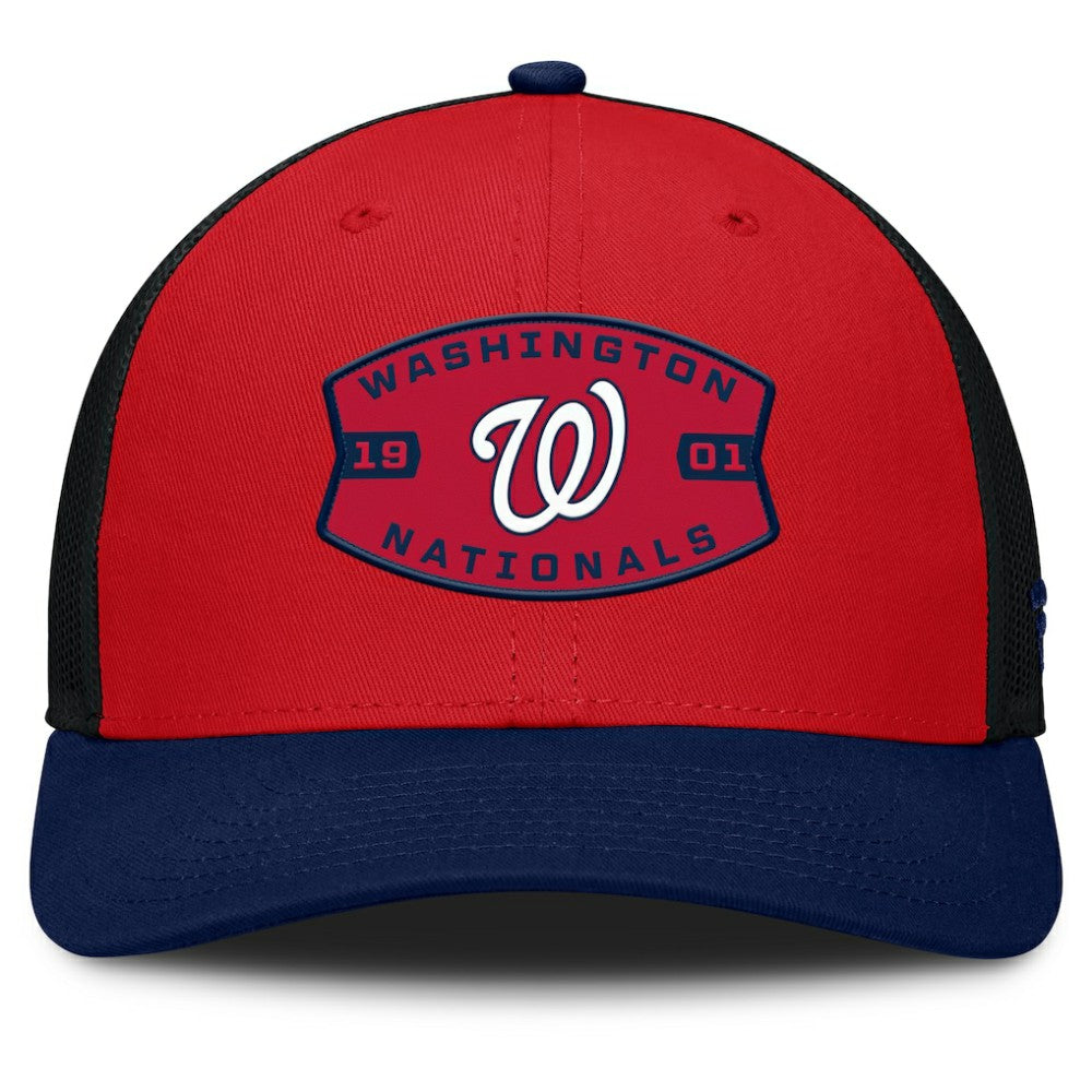 Washington Nationals Fanatics Cutoff Adjustable Trucker Hat | MLB Shop