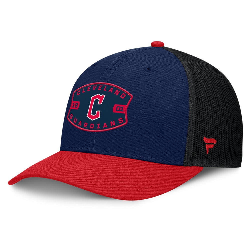 Cleveland Guardians Fanatics Cutoff Adjustable Trucker Hat | MLB Online