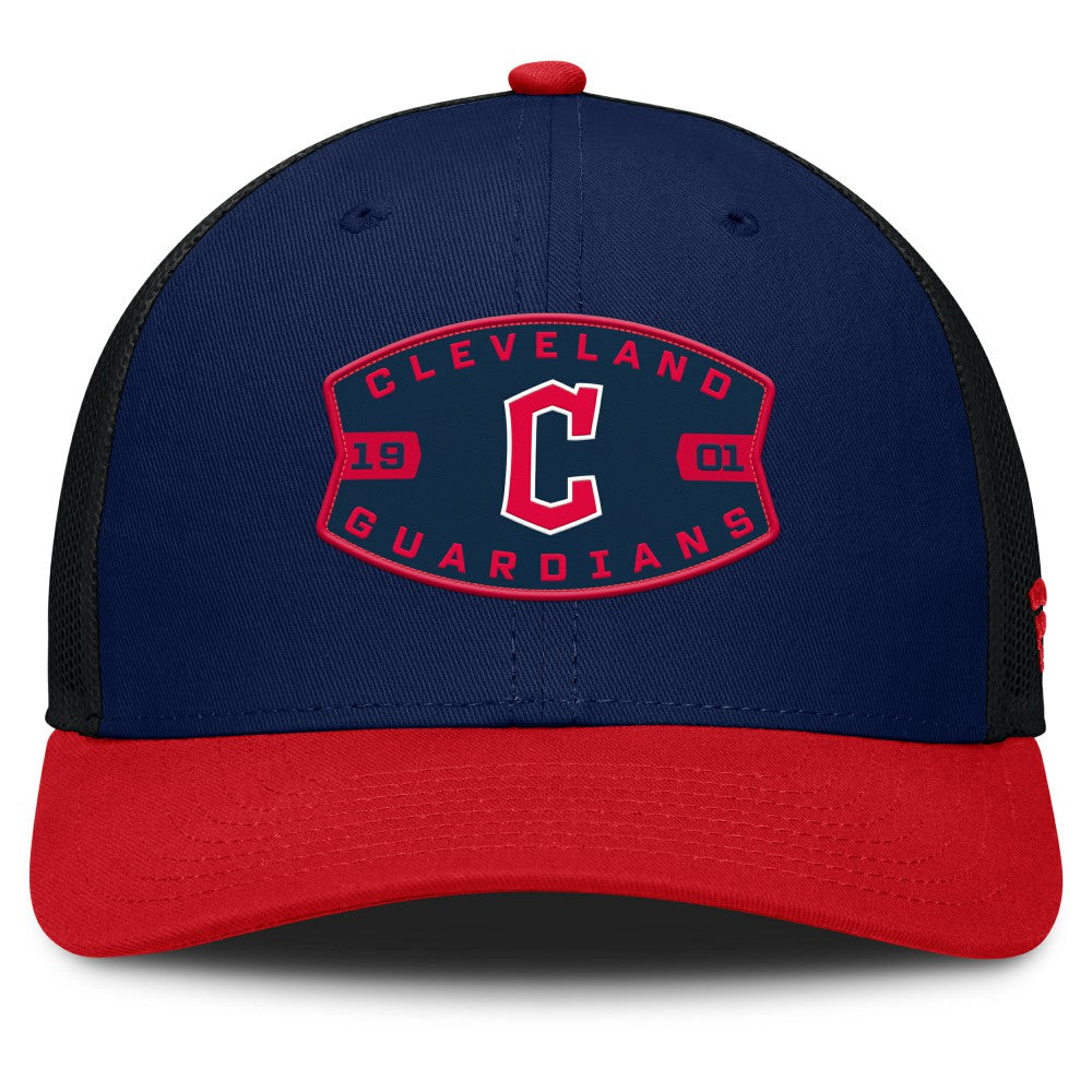 Cleveland Guardians Fanatics Cutoff Adjustable Trucker Hat | MLB Online