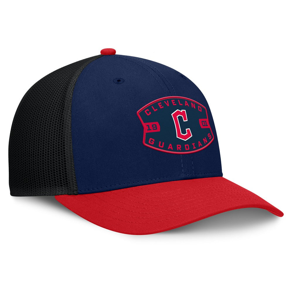 Cleveland Guardians Fanatics Cutoff Adjustable Trucker Hat | MLB Online