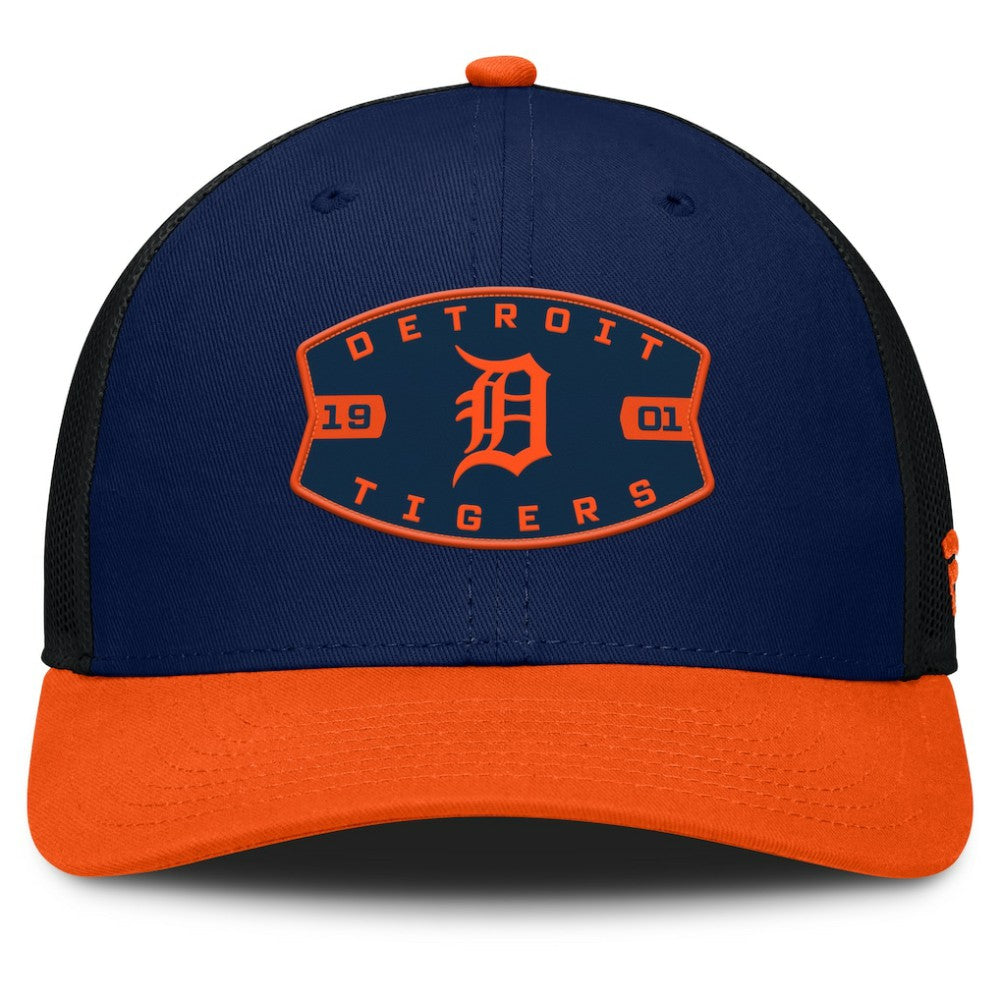 Detroit Tigers Fanatics Cutoff Adjustable Trucker Hat | MLB New