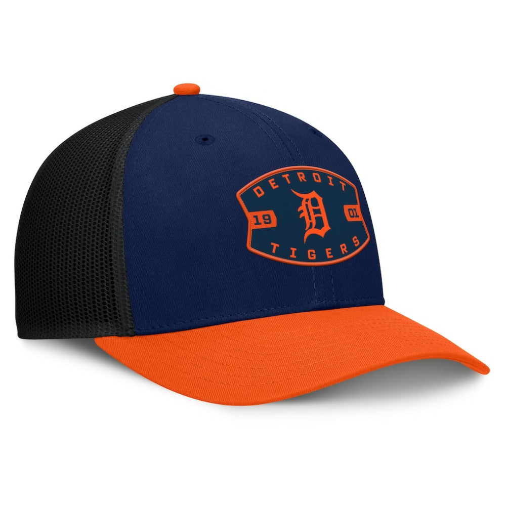Detroit Tigers Fanatics Cutoff Adjustable Trucker Hat | MLB New