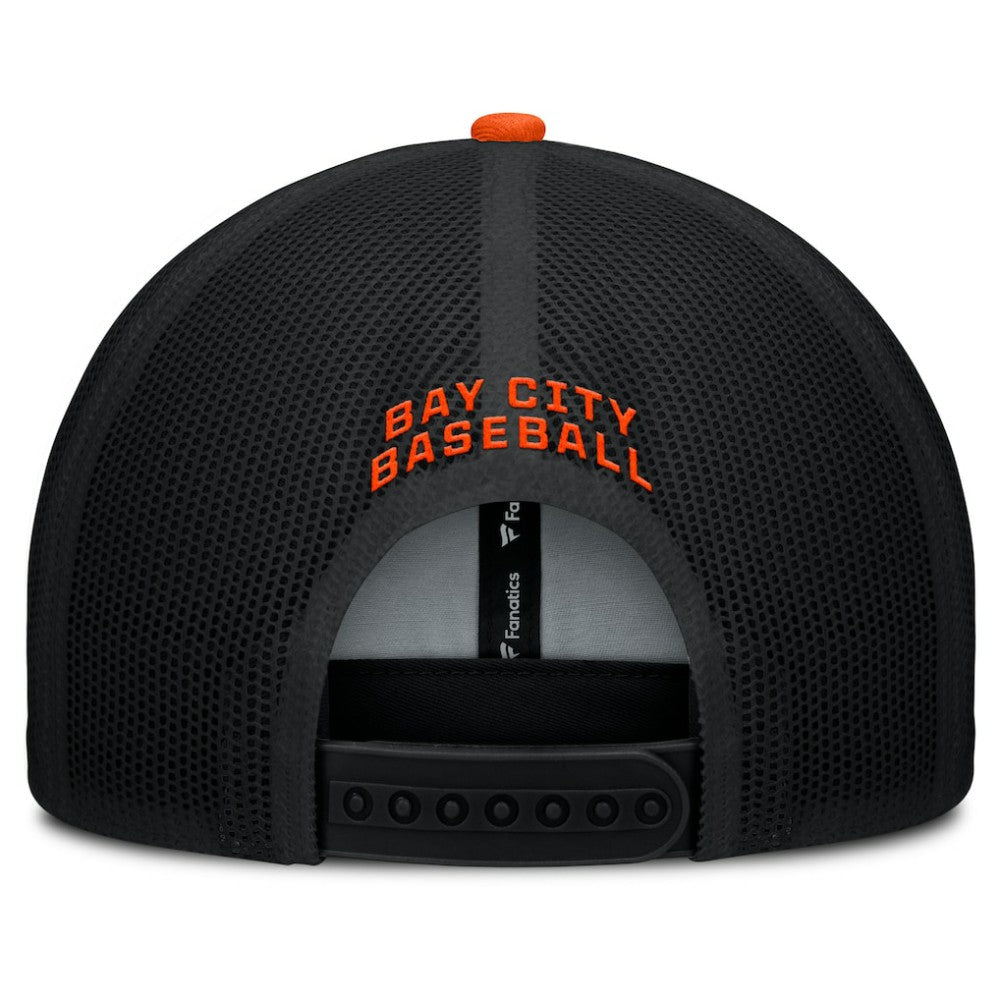 San Francisco Giants Fanatics Cutoff Adjustable Trucker Hat | MLB For sale