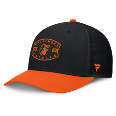 Baltimore Orioles Fanatics Cutoff Adjustable Trucker Hat | MLB Near me