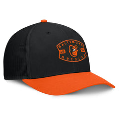 Baltimore Orioles Fanatics Cutoff Adjustable Trucker Hat | MLB Near me