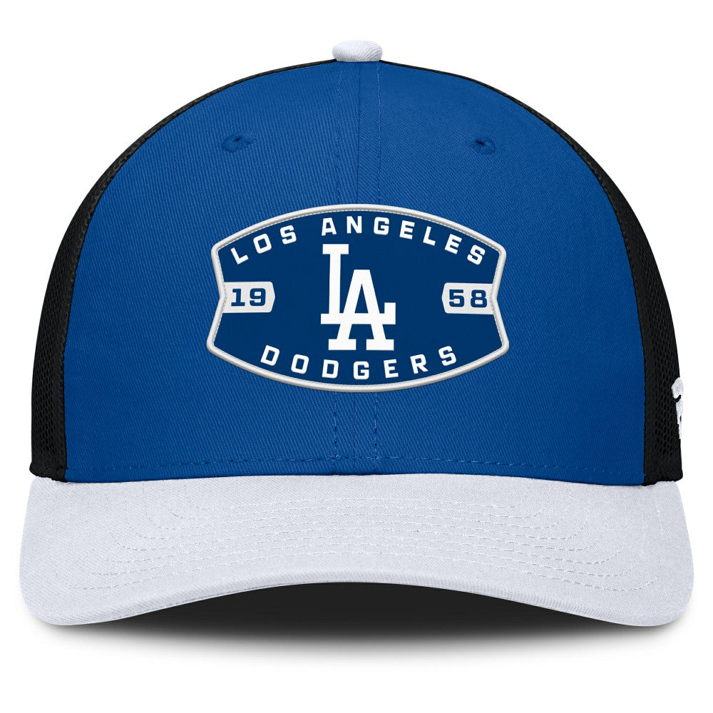 Los Angeles Dodgers Fanatics Cutoff Adjustable Trucker Hat | MLB On Sale