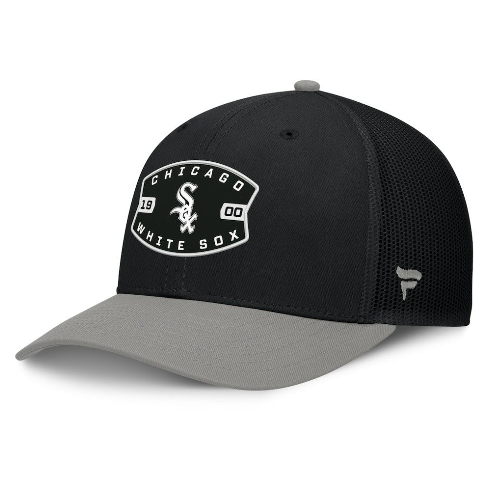 Chicago White Sox Fanatics Cutoff Adjustable Trucker Hat | MLB Sale
