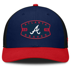 Atlanta Braves Fanatics Cutoff Adjustable Trucker Hat | MLB On Sale
