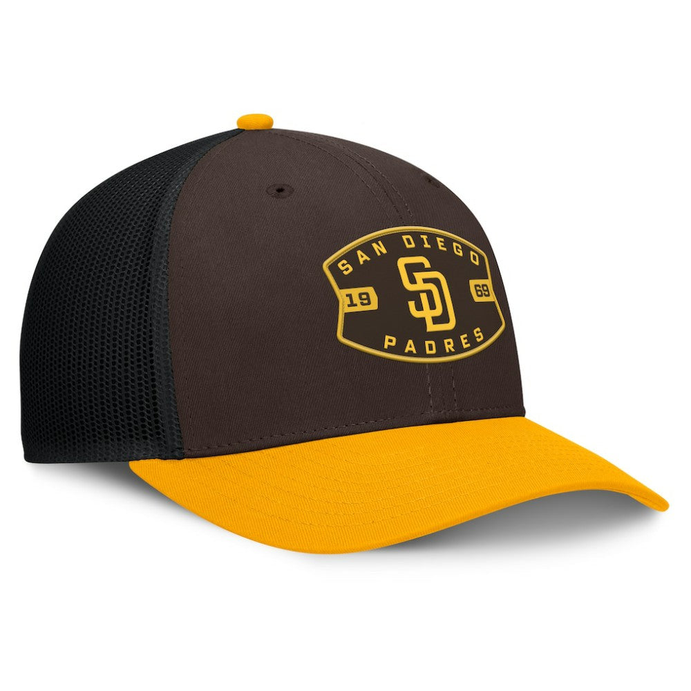 San Diego Padres Fanatics Cutoff Adjustable Trucker Hat | MLB Sale