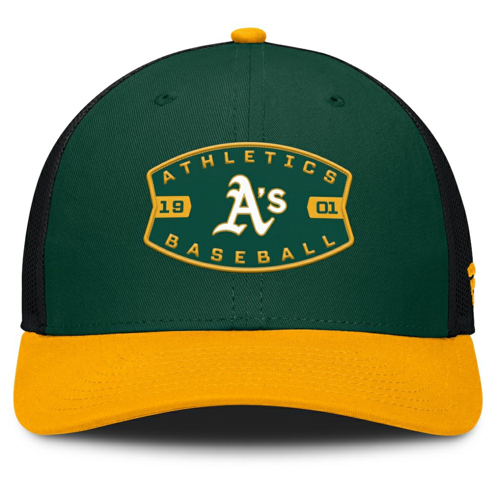 Athletics Fanatics Cutoff Adjustable Trucker Hat | MLB Online