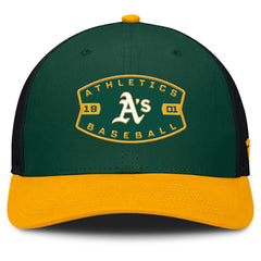 Athletics Fanatics Cutoff Adjustable Trucker Hat | MLB Online