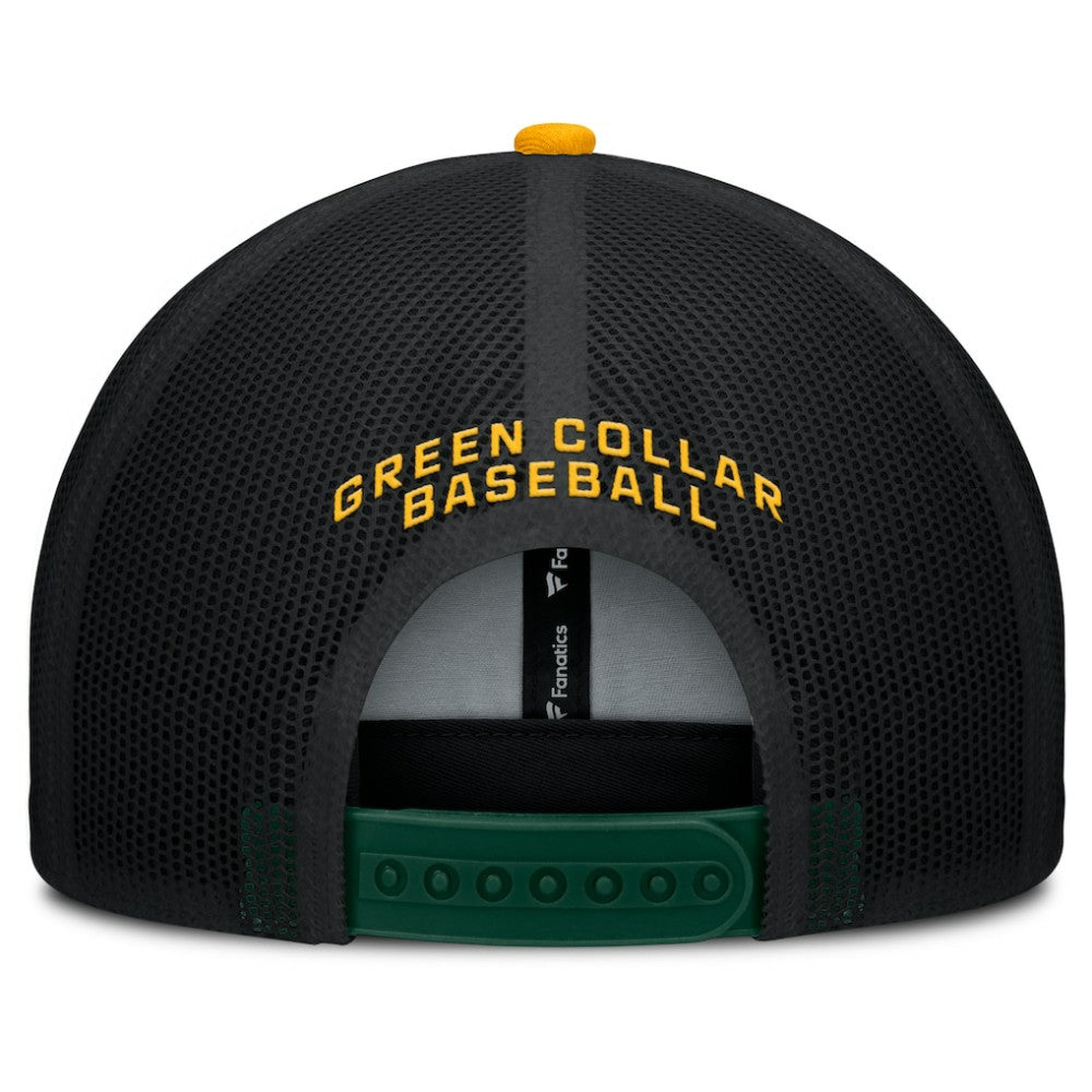 Athletics Fanatics Cutoff Adjustable Trucker Hat | MLB Online