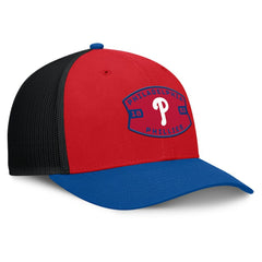 Philadelphia Phillies Fanatics Cutoff Adjustable Trucker Hat | MLB Outlet