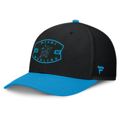 Miami Marlins Fanatics Cutoff Adjustable Trucker Hat | MLB For sale