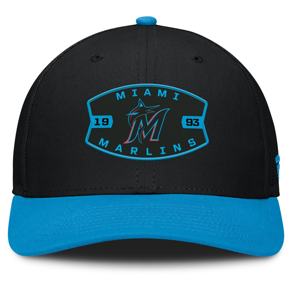 Miami Marlins Fanatics Cutoff Adjustable Trucker Hat | MLB For sale