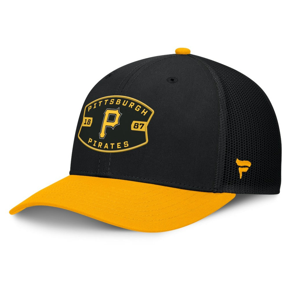 Pittsburgh Pirates Fanatics Cutoff Adjustable Trucker Hat | MLB Shop