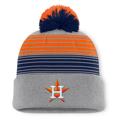Houston Astros Fanatics Balk Cuffed Knit Hat with Pom | MLB On Sale