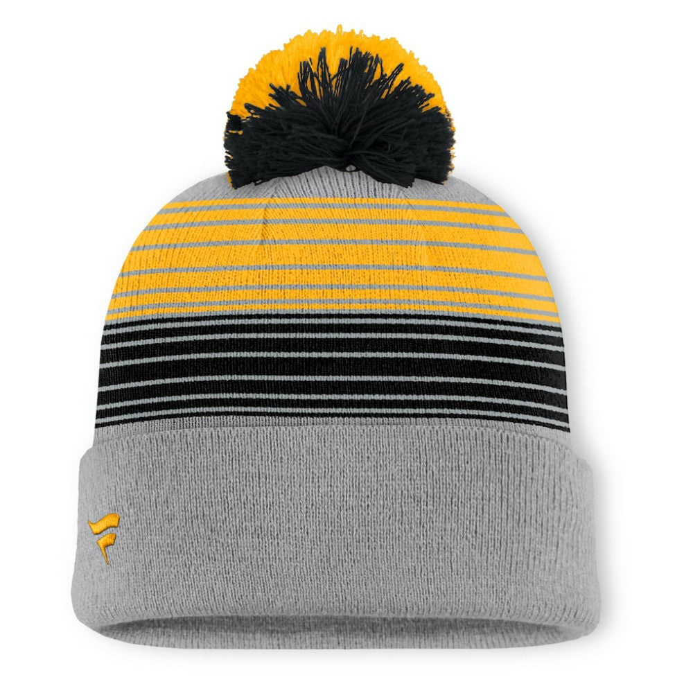 Pittsburgh Pirates Fanatics Balk Cuffed Knit Hat with Pom | MLB On Sale