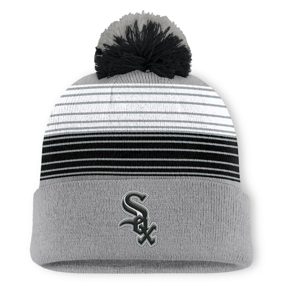 Chicago White Sox Fanatics Balk Cuffed Knit Hat with Pom | MLB New