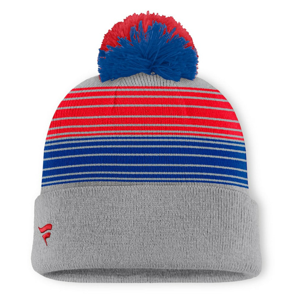 Chicago Cubs Fanatics Balk Cuffed Knit Hat with Pom | MLB Shop