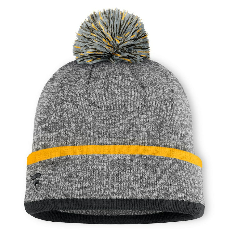 Pittsburgh Pirates Fanatics Backstop Cuffed Knit Hat with Pom | MLB For sale
