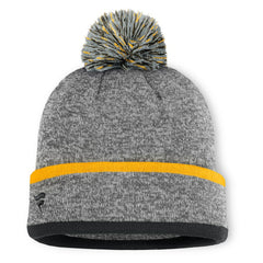 Pittsburgh Pirates Fanatics Backstop Cuffed Knit Hat with Pom | MLB For sale