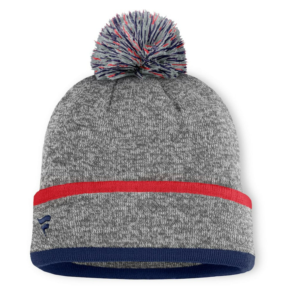 Boston Red Sox Fanatics Backstop Cuffed Knit Hat with Pom | MLB New