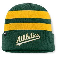 Athletics Fanatics Baseline Cuffed Knit Hat | MLB Outlet