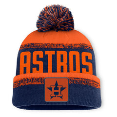 Houston Astros Fanatics No-Doubter Cuffed Knit Hat with Pom | MLB On Sale