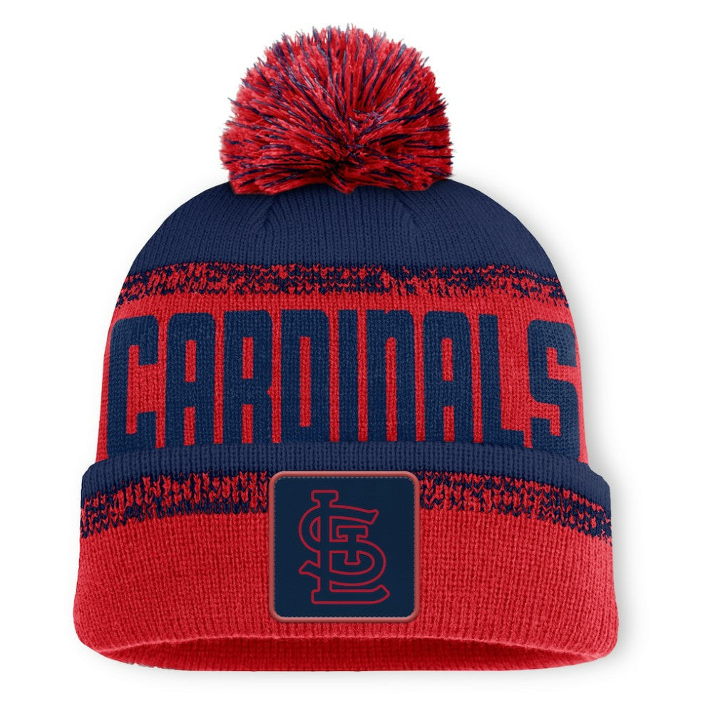 St. Louis Cardinals Fanatics No-Doubter Cuffed Knit Hat with Pom | MLB For sale