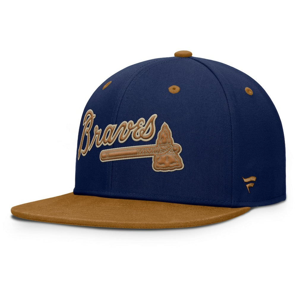 Atlanta Braves Fanatics Splinter Fitted Hat | MLB Outlet