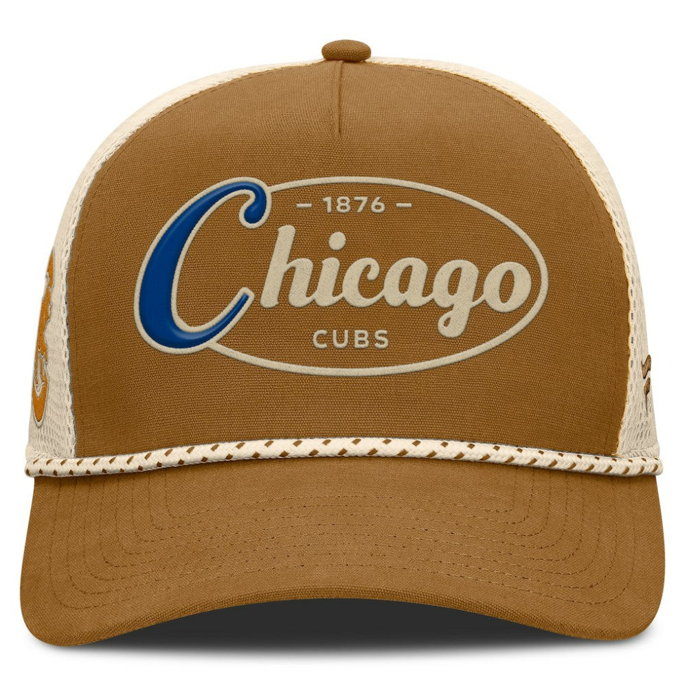 Chicago Cubs Fanatics A-Frame Trucker Adjustable Hat | MLB Near me
