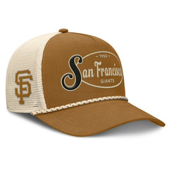 San Francisco Giants Fanatics A-Frame Trucker Adjustable Hat | MLB Online