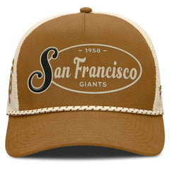 San Francisco Giants Fanatics A-Frame Trucker Adjustable Hat | MLB Online