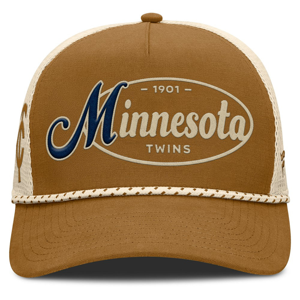 Minnesota Twins Fanatics A-Frame Trucker Adjustable Hat | MLB For sale
