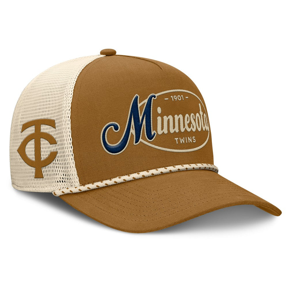 Minnesota Twins Fanatics A-Frame Trucker Adjustable Hat | MLB For sale