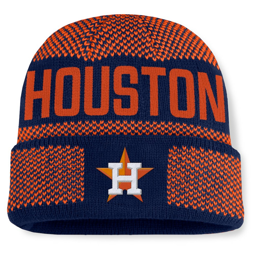 Houston Astros Fanatics Rotation Cuffed Knit Hat | MLB On Sale