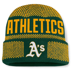 Athletics Fanatics Rotation Cuffed Knit Hat | MLB On Sale