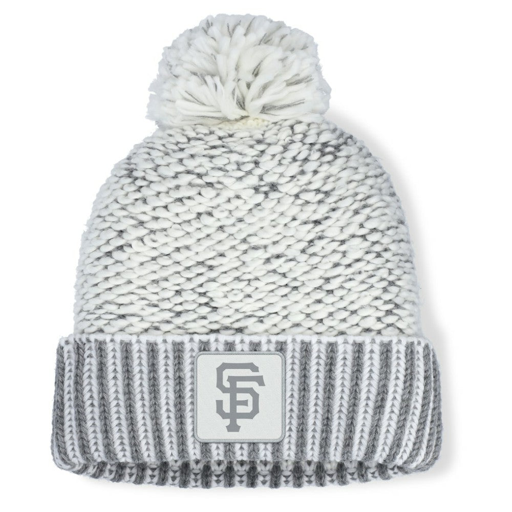 San Francisco Giants Fanatics Women's Hangtime Cuffed Knit with Pom | MLB Online