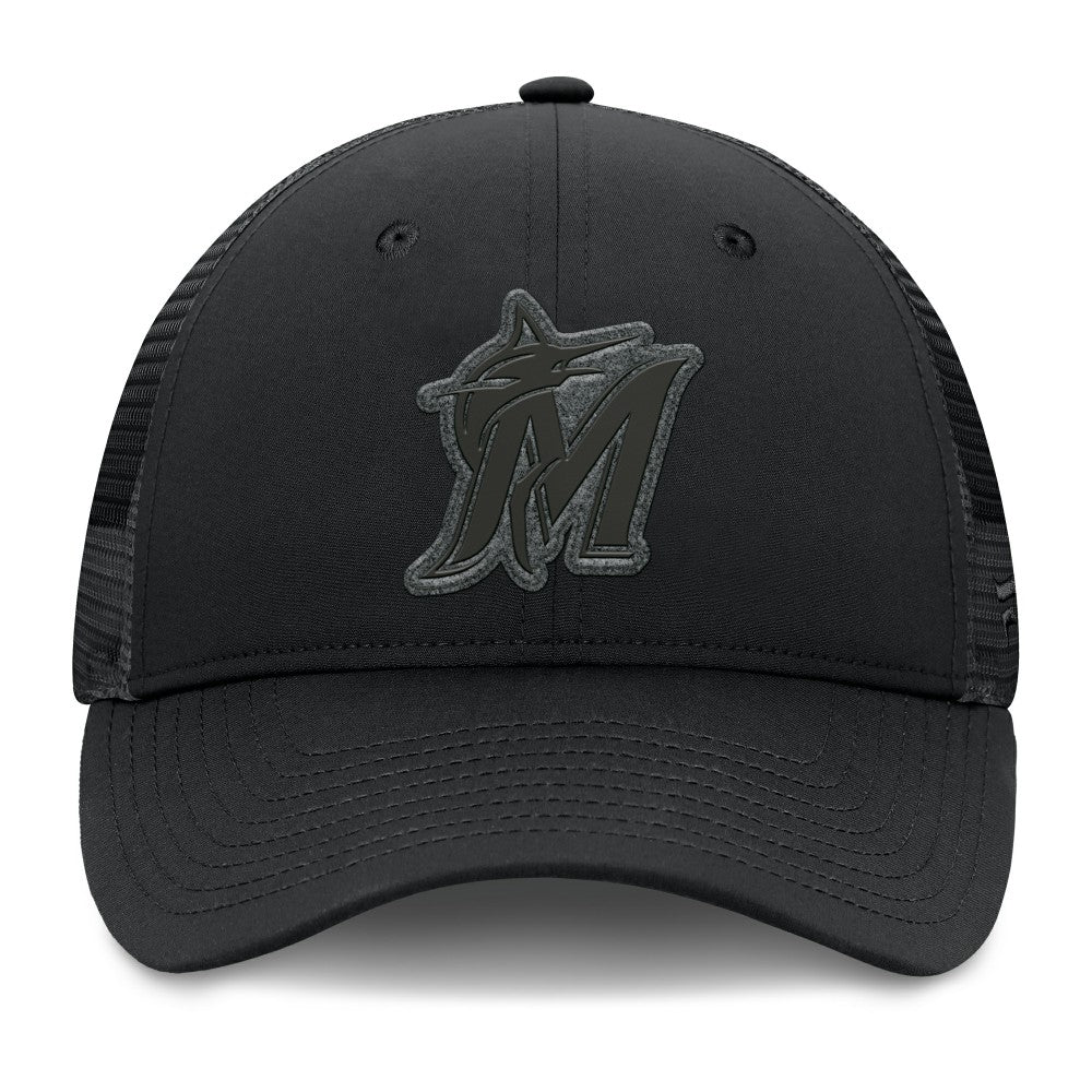 Miami Marlins Fanatics Launch Adjustable Trucker Hat | MLB Outlet