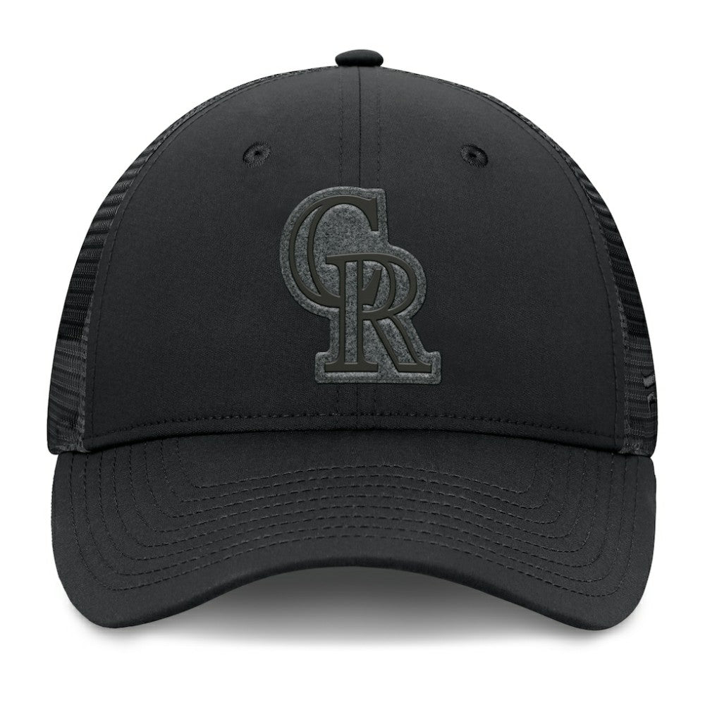 Colorado Rockies Fanatics Launch Adjustable Trucker Hat | MLB Outlet
