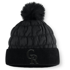 Colorado Rockies Fanatics Nightcap Cuffed Knit Hat with Pom | MLB Discount