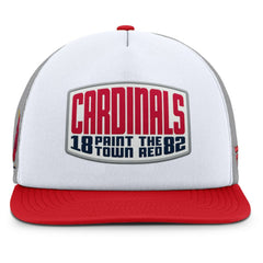 St. Louis Cardinals Fanatics Cranked Foam Front Patch Trucker Adjustable Hat | MLB For sale