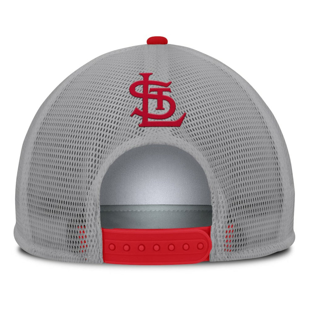 St. Louis Cardinals Fanatics Cranked Foam Front Patch Trucker Adjustable Hat | MLB For sale