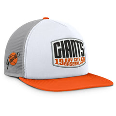 San Francisco Giants Fanatics Cranked Foam Front Patch Trucker Adjustable Hat | MLB Shop