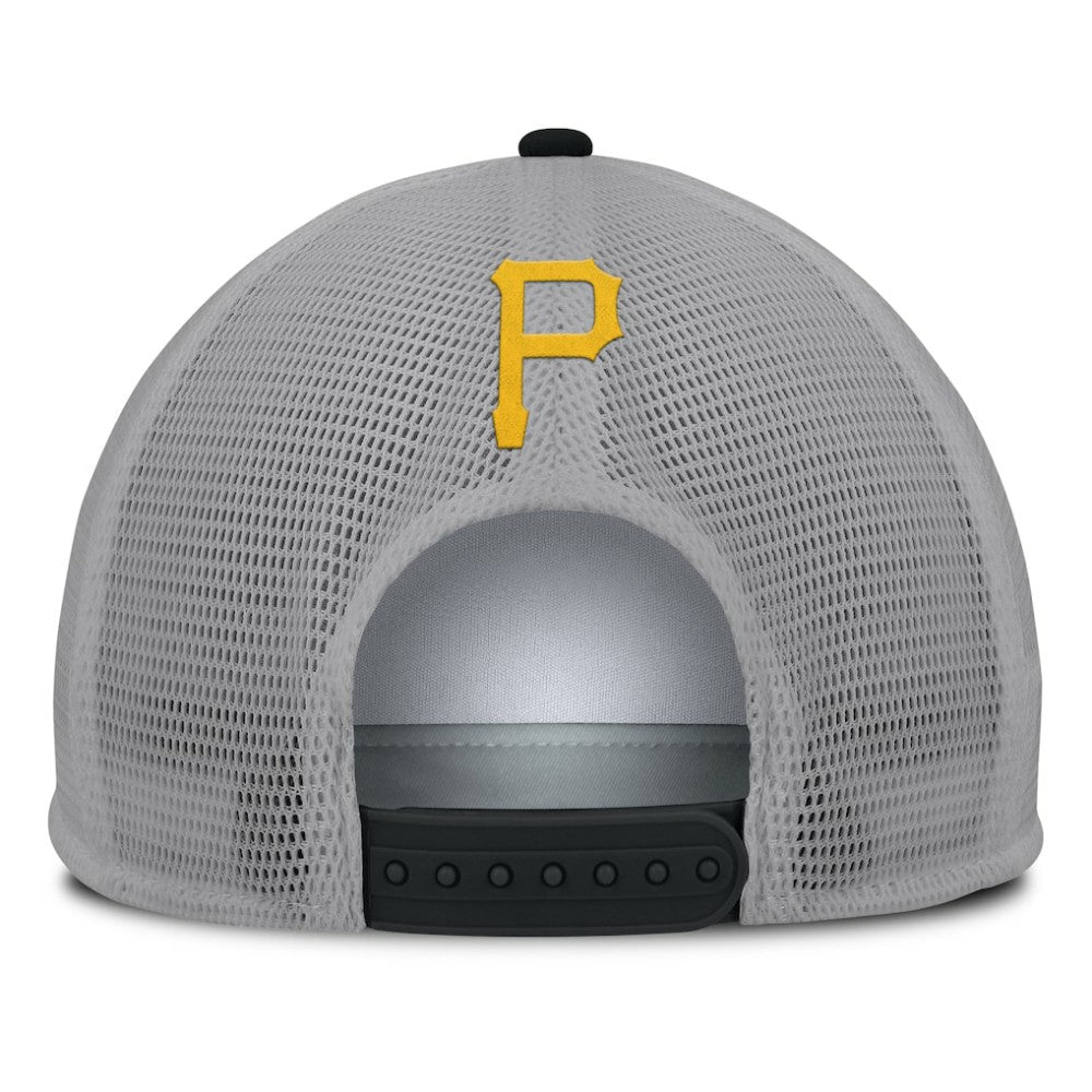 Pittsburgh Pirates Fanatics Cranked Foam Front Patch Trucker Adjustable Hat | MLB Online