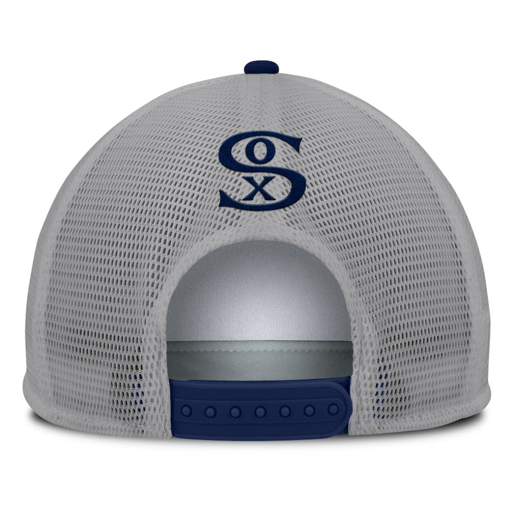 Chicago White Sox Fanatics Cranked Foam Front Patch Trucker Adjustable Hat | MLB Sale